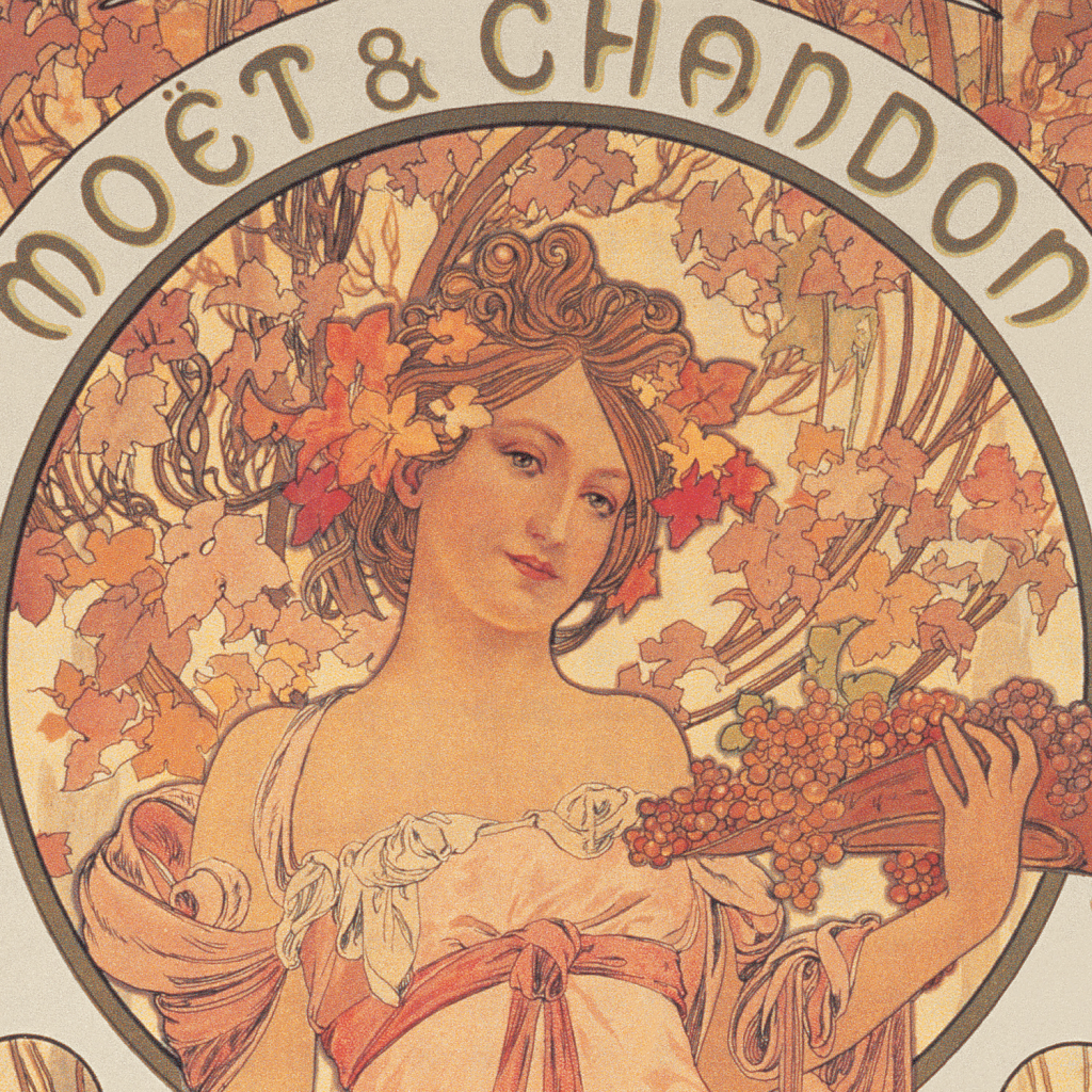 Poznámkový kalendář Alfons Mucha 2027 - nástěnný kalendář