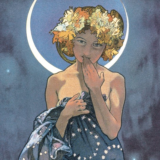 Poznámkový kalendář Alfons Mucha 2027 - nástěnný kalendář