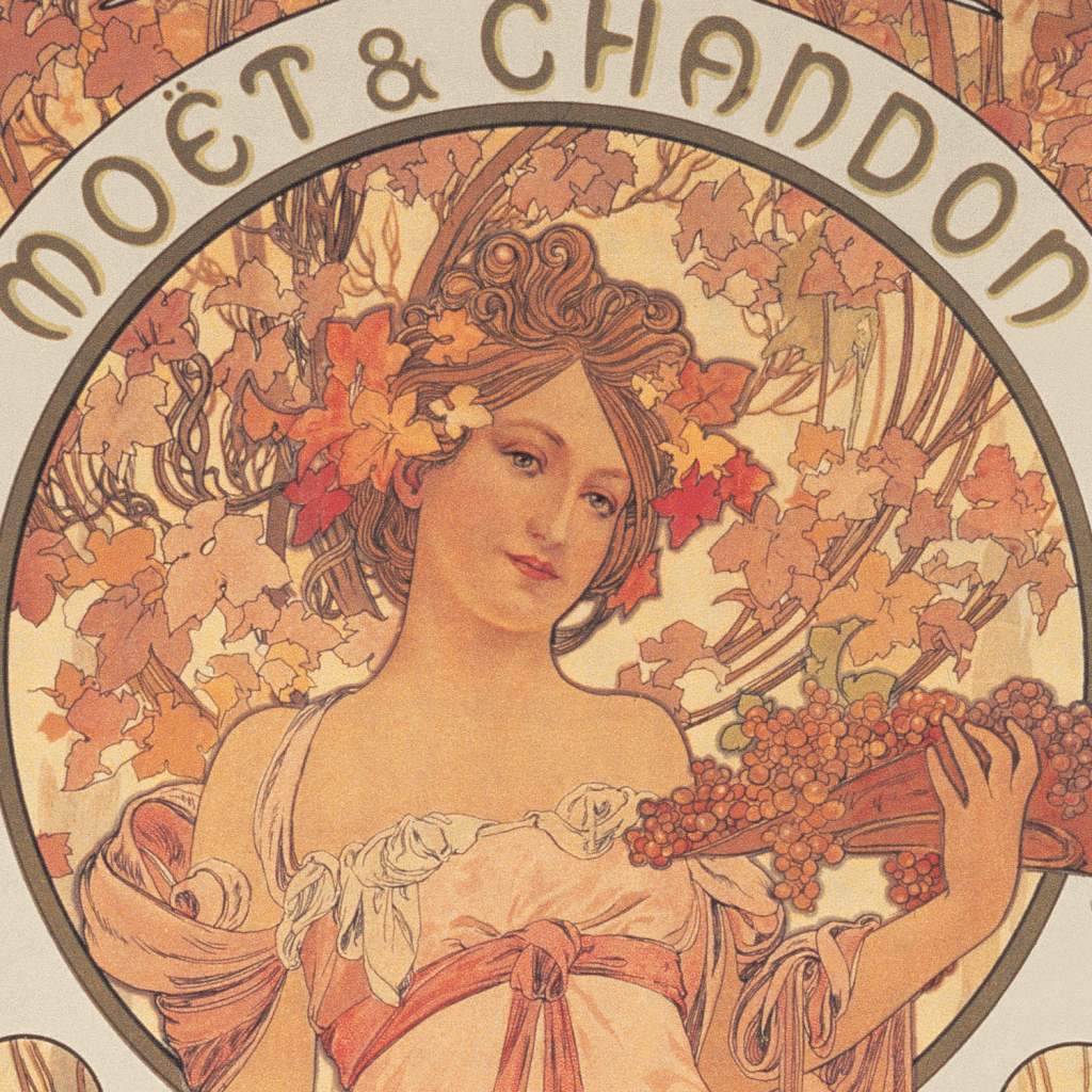 Poznámkový kalendář Alfons Mucha 2027 - nástěnný kalendář
