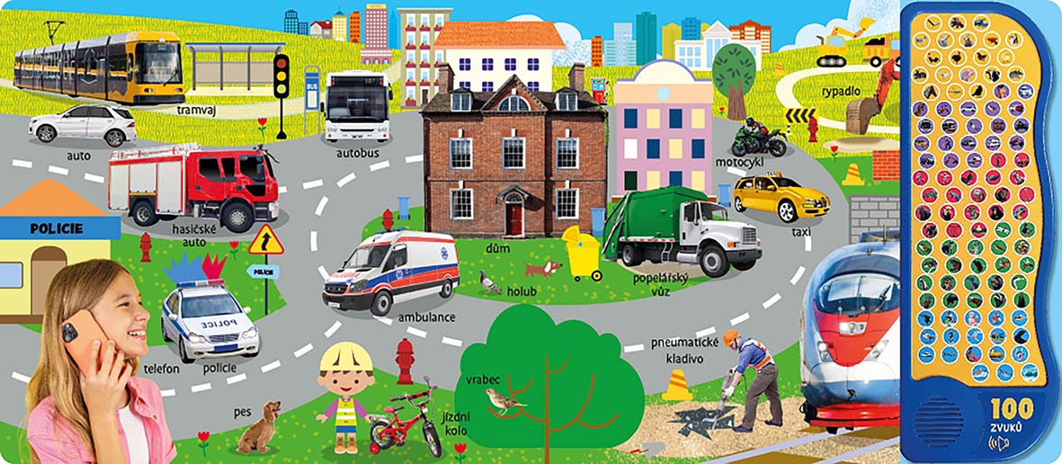 Kdo dělá búú? Vrrrm?