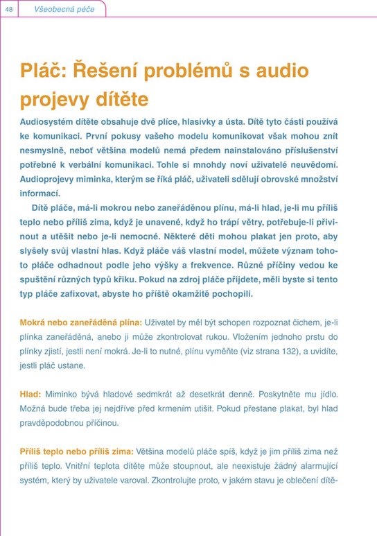 Mimino - návod k obsluze