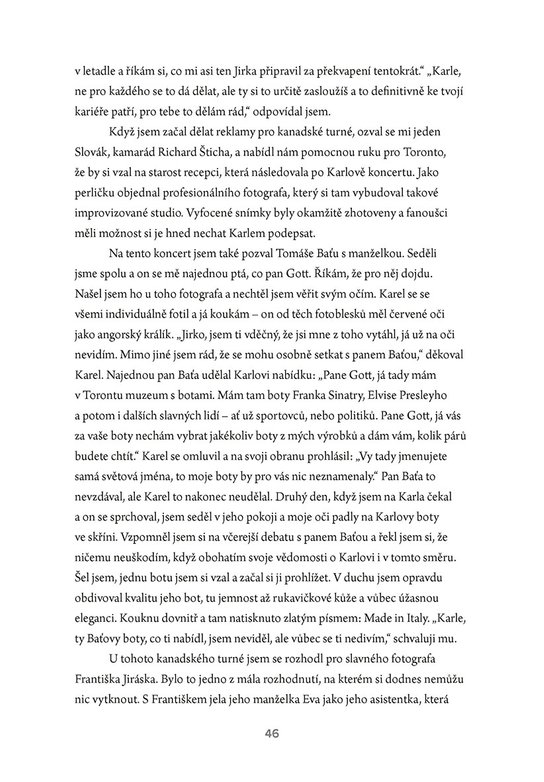 Já, Karel Gott a můj život v emigraci