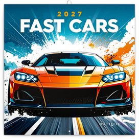 Fantastická auta 2027 - nástěnný kalendář