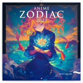 Anime Zodiac 2027 - nástěnný kalendář