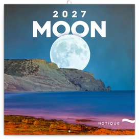Měsíc 2027 - nástěnný kalendář