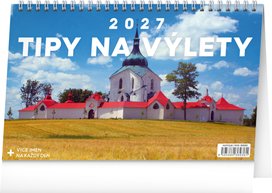 Tipy na výlety 2027 - stolní kalendář