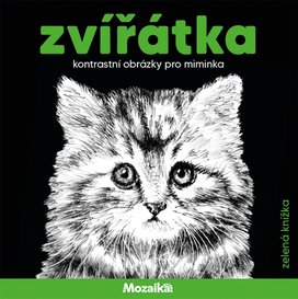 Zvířátka kontrastní obrázky pro miminka