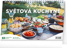 Světová kuchyně 2027 - stolní kalendář