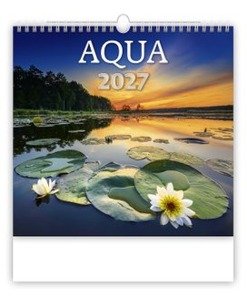 Aqua 2027 - nástěnný kalendář