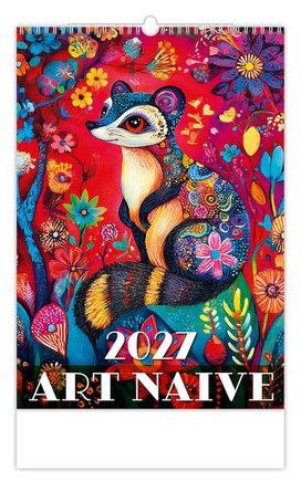 Art Naive 2027 - nástěnný kalendář