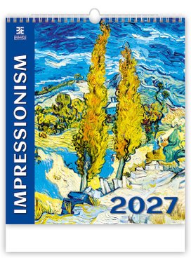 Impressionism 2027 - nástěnný kalendář
