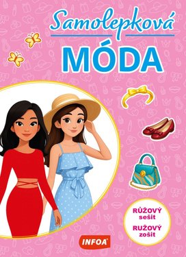 Samolepková móda Růžový sešit