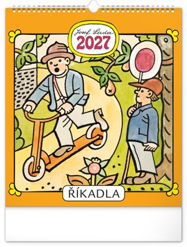 Josef Lada Říkadla 2027 - nástěnný kalendář