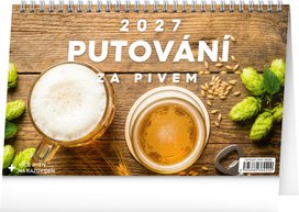Putování za pivem 2027 - stolní kalendář