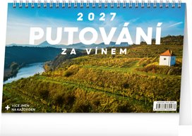 Putování za vínem 2027 - stolní kalendář