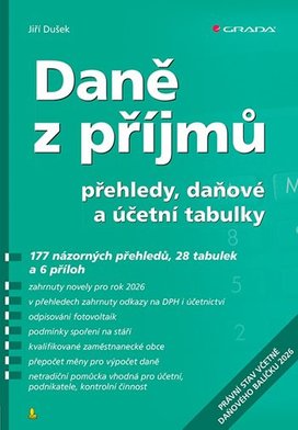 Daně z příjmů (2026)