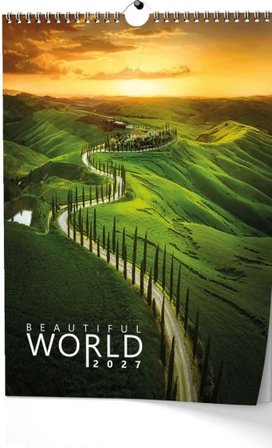 Beautiful world 2027 - nástěnný kalendář