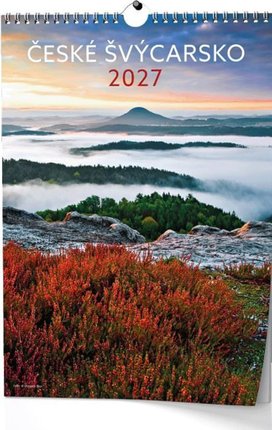 České Švýcarsko 2027 - nástěnný kalendář