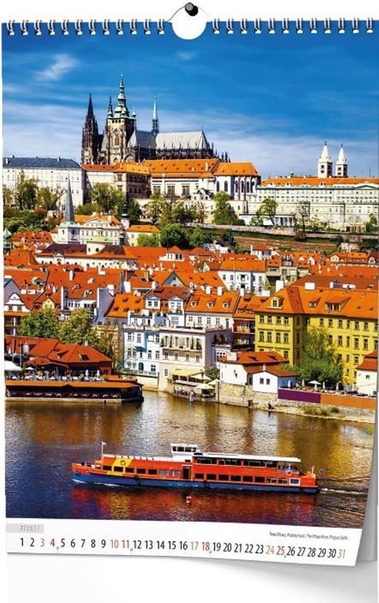 Praha 2027 - nástěnný kalendář
