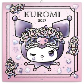 Kuromi 2027 - nástěnný kalendář