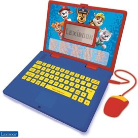 Lexibook česko-anglický vzdělávací notebook Tlapková patrola modrý