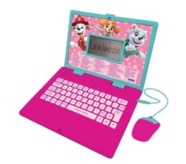 Lexibook česko-anglický vzdělávací notebook Tlapková patrola růžový