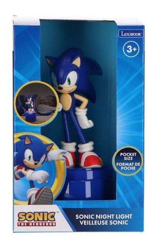 Lexibook kapesní lampička 3D Sonic