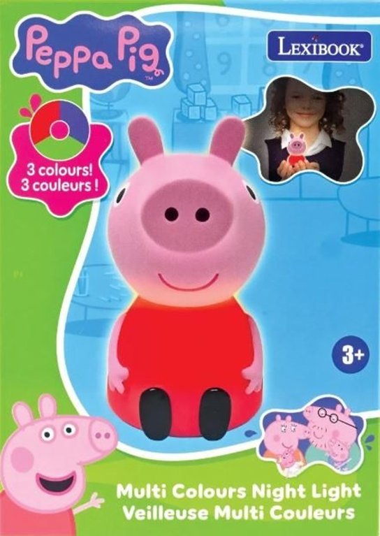 Lexibook kapesní lampička 3D Prasátko Peppa