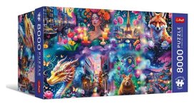 Puzzle Premium Plus Barevný svět