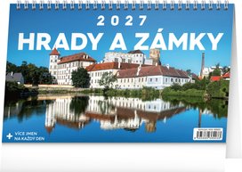 Hrady a zámky 2027 - stolní kalendář