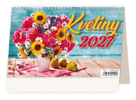 Květiny 2027 - stolní kalendář
