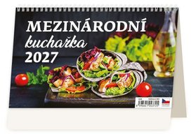 Mezinárodní kuchařka 2027 - stolní kalendář