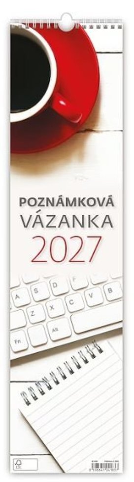 Poznámková vázanka 2027 - nástěnný kalendář