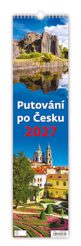 Putování po Česku vázanka 2027 - nástěnný kalendář