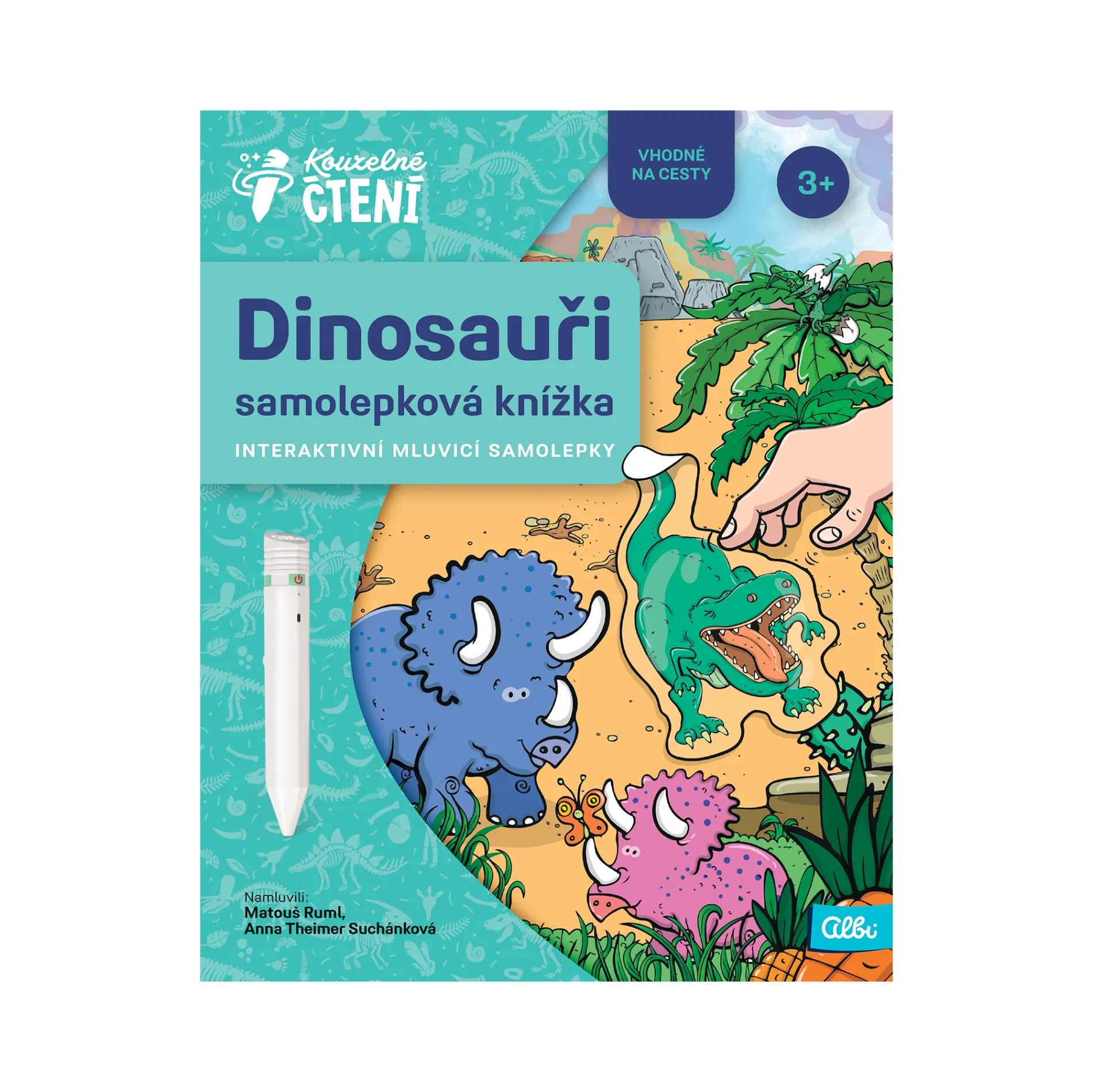 Samolepková knížka Dinosauři