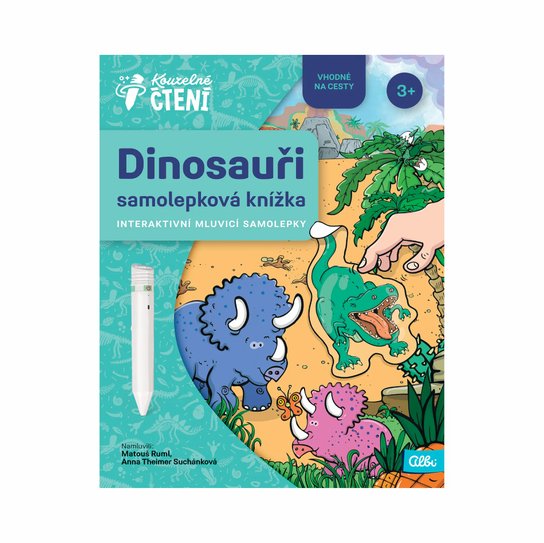 Samolepková knížka Dinosauři