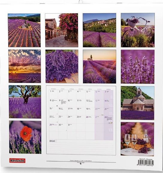 Provence 2027 - nástěnný kalendář