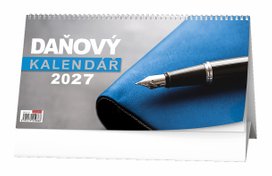 Daňový kalendář 2027 - stolní kalendář