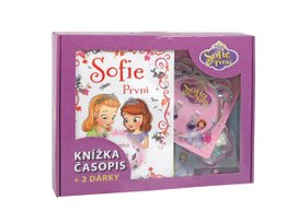 Sofie První - knížka Tajemná kletba, časopis + 2 dárky