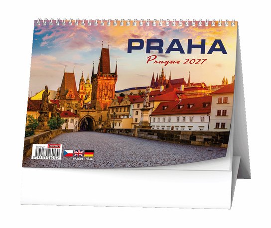 Praha 2027 - stolní kalendář