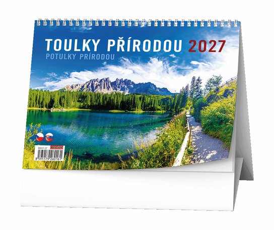 Toulky přírodou 2027 - stolní kalendář