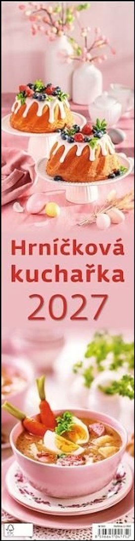 Hrníčková kuchařka vázanka 2027 - nástěnný kalendář