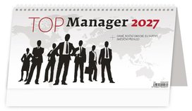 Plánovací kalendář Top Manager 2027 - stolní kalendář