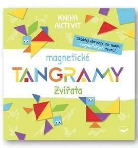 Kniha aktivit magnetické TANGRAMY Zvířata