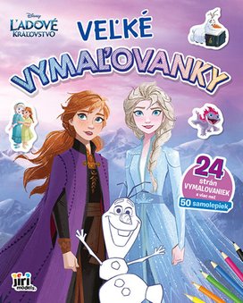 Veľké vymaľovanky Ľadové kráľovstvo