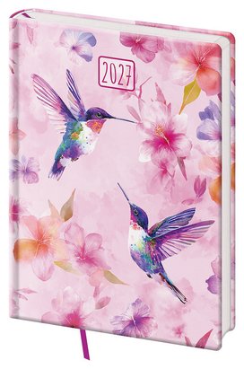 Týdenní diář 2027 A5 Vario Lyra Colibri