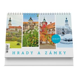 Hrady a zámky 2027 - Stolní kalendář