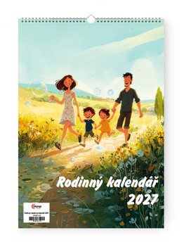 Rodinný kalendář 2027 - nástěnný kalendář