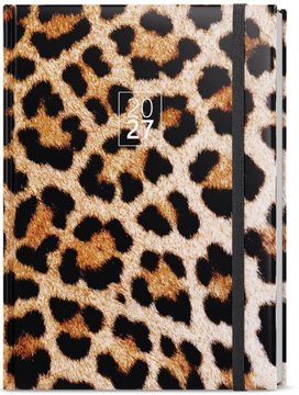 Týdenní diář 2027 Oskar Lamino A5 Leopard