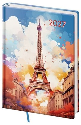Týdenní diář 2027 A5 Vario Lyra Paris